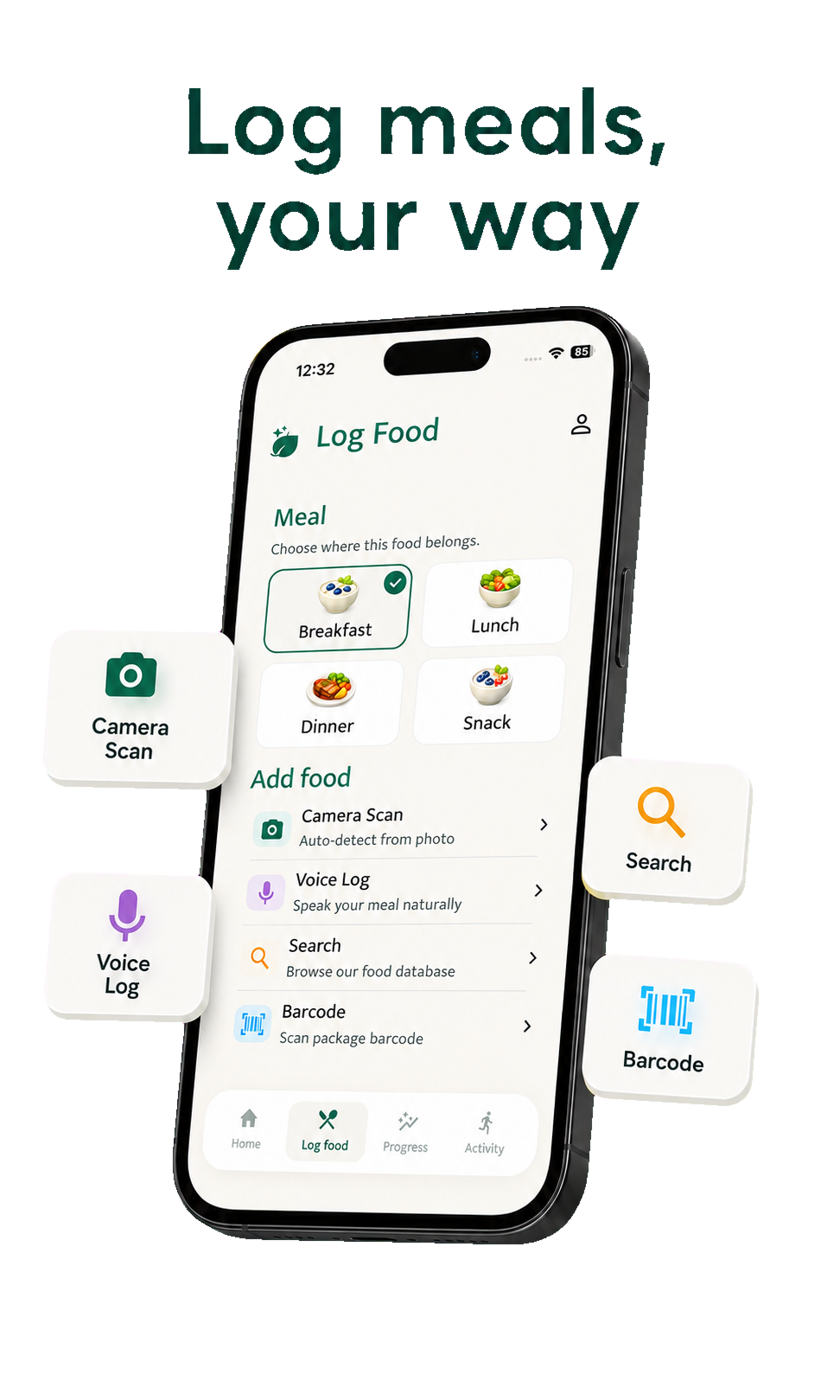 Meal logging demo